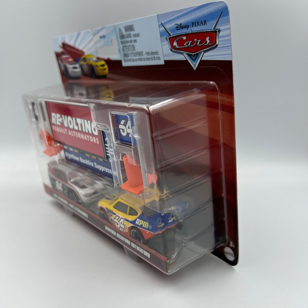 Disney Pixar Cars Revolting Dave Alternators‎ Winford Rutherford Diecast 2 Pack - Picture 6 of 7
